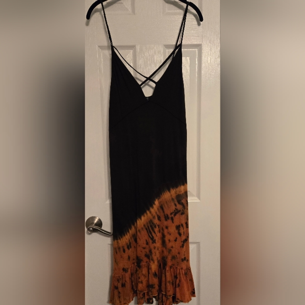 Kathmandu Black and Brown Dress
